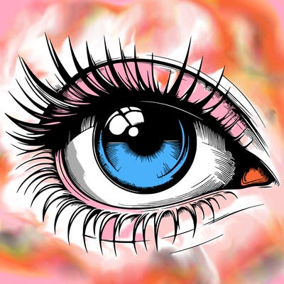 realistic eye