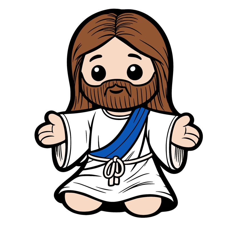 jesus plush