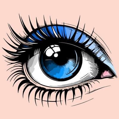 realistic eye