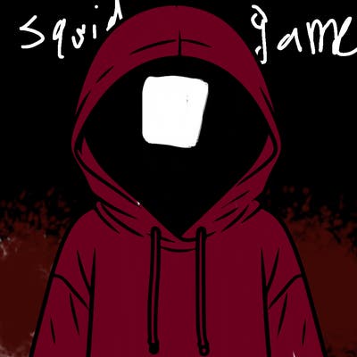 faceless girl in hoodie