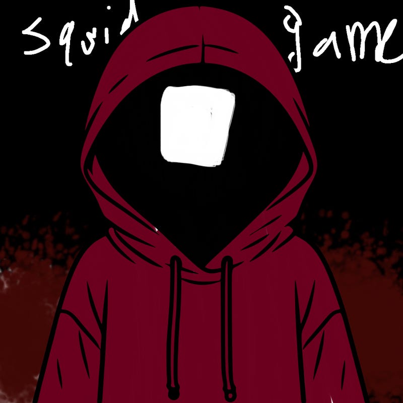 faceless girl in hoodie