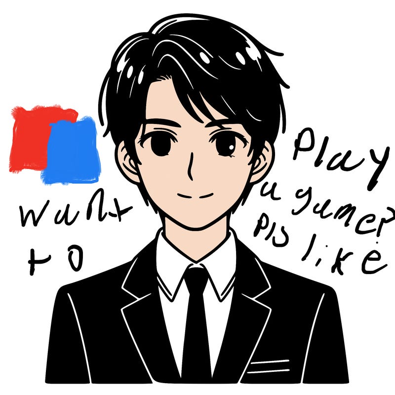 man with black hair and a suit