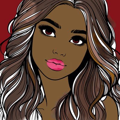 beautiful realistic girl