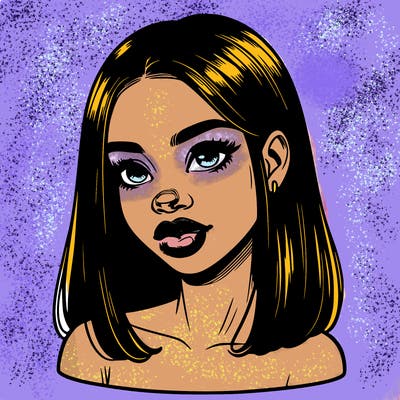 realistic black girl