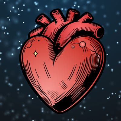 realistic heart