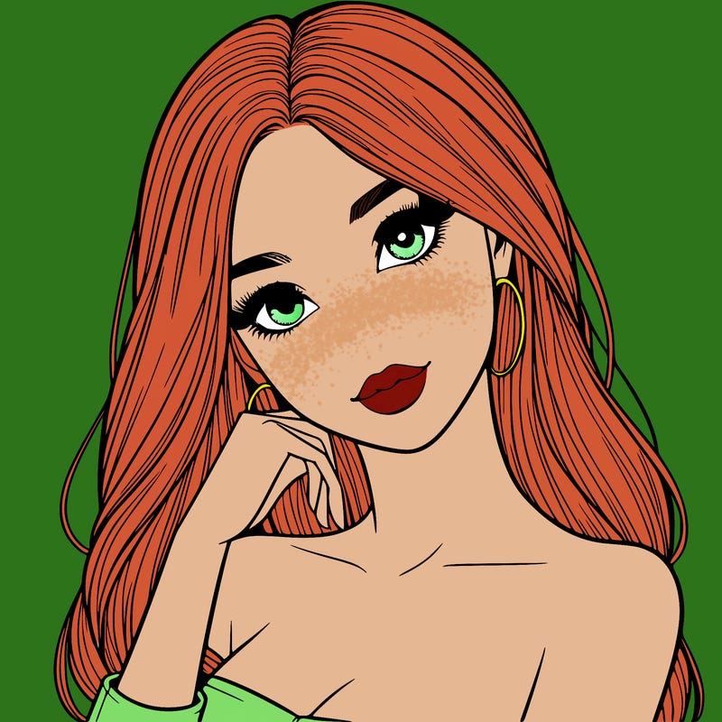 beautiful realistic girl