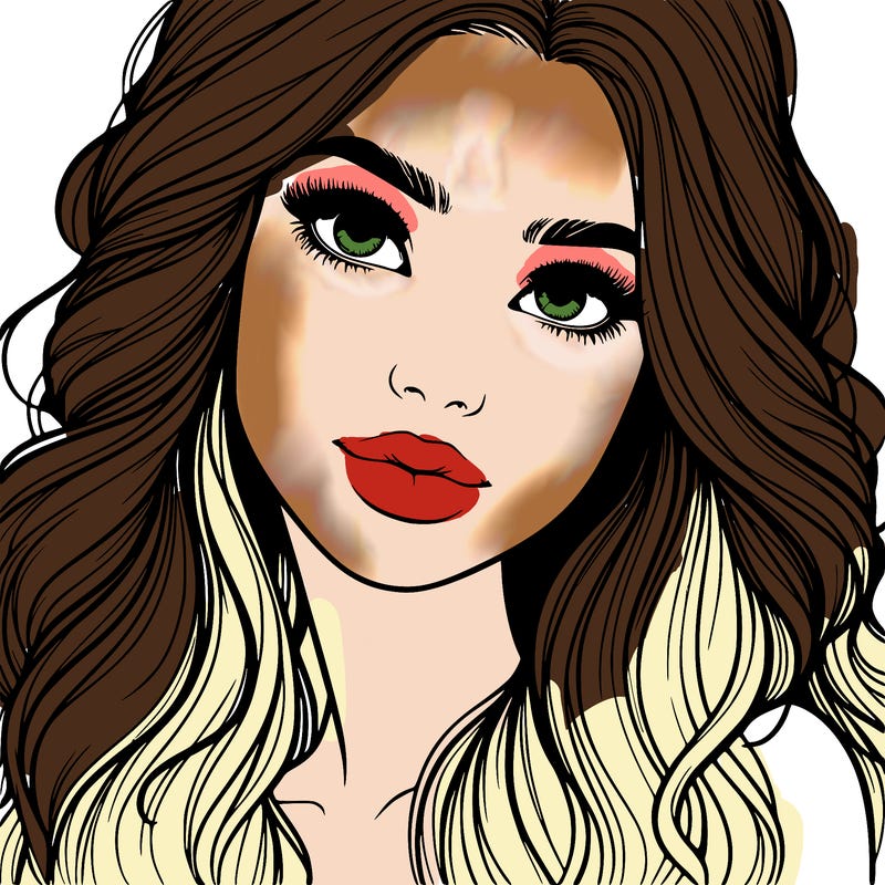 beautiful realistic girl