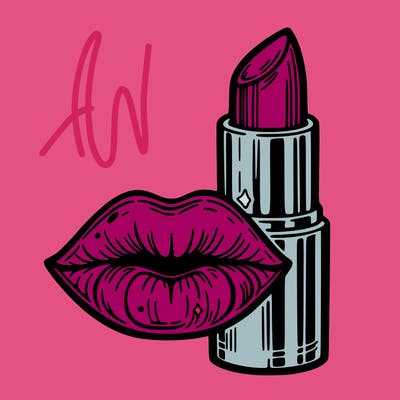 lips and lipstick