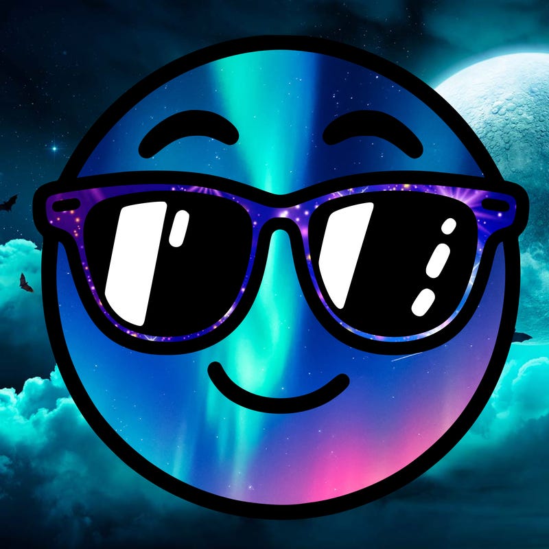 emoji with sunglasses