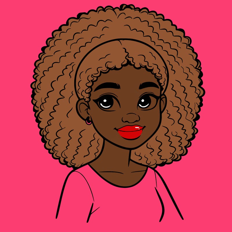 realistic black girl