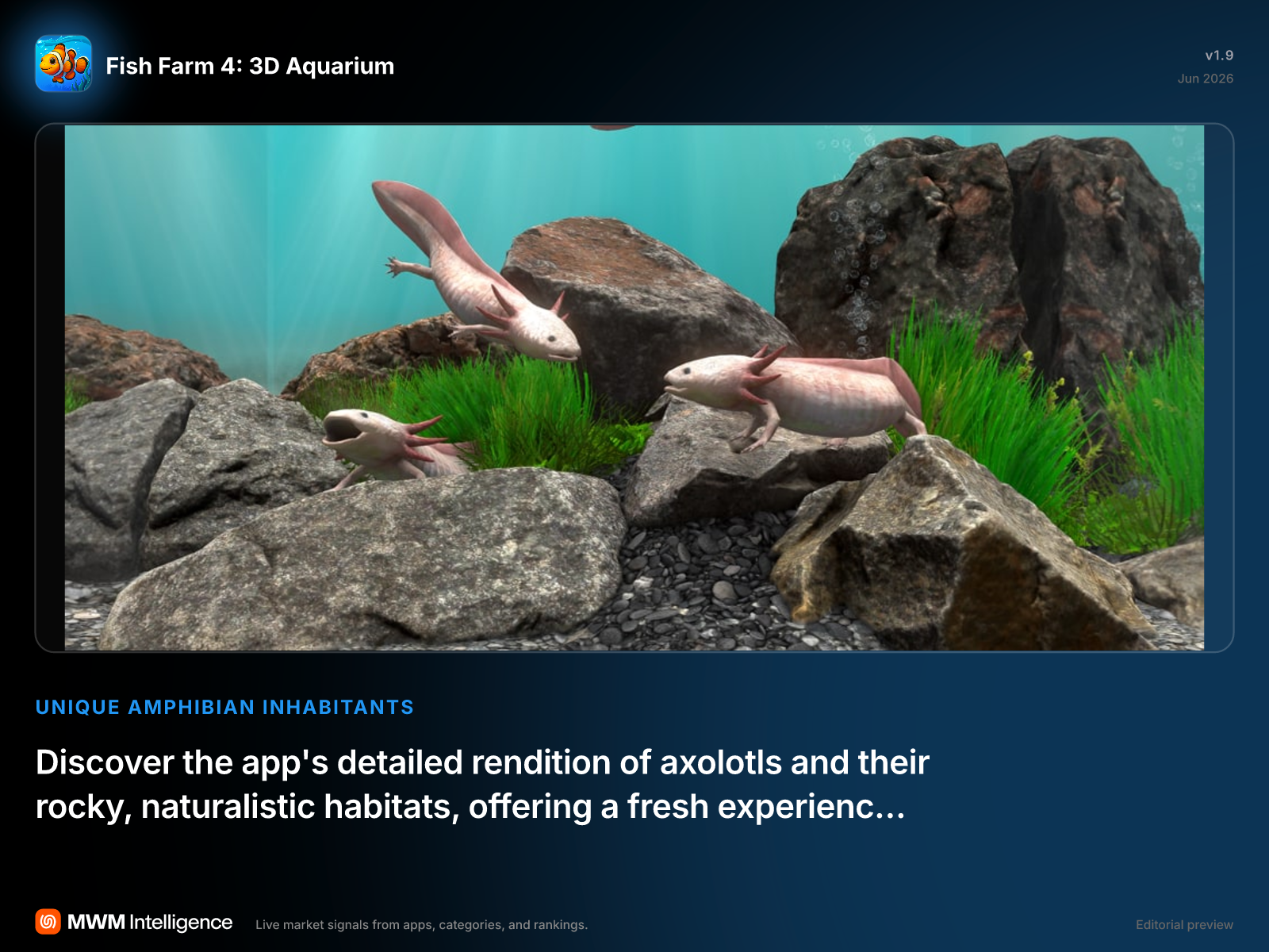 Fish Farm 4: 3D Aquarium - Games App | MWM