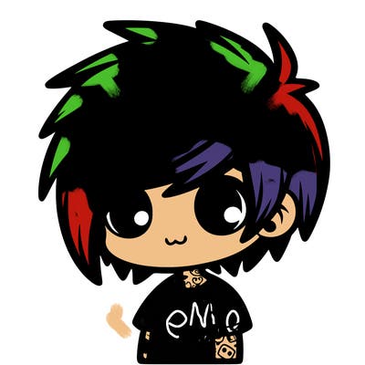 cute emo boy