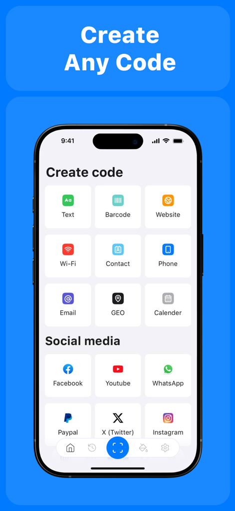 QR Code Scanner & AI Generator - Utilities App | MWM