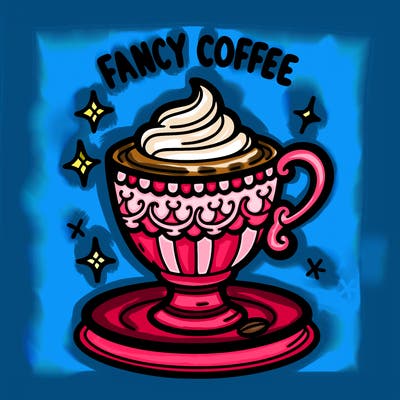 fancy coffee