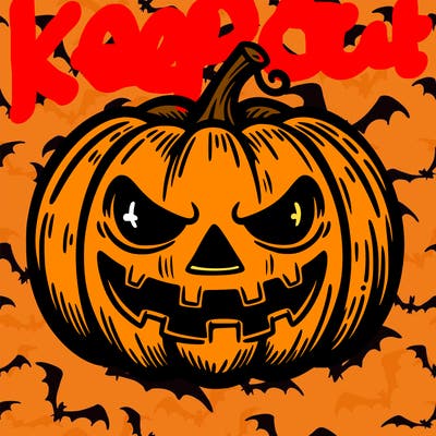 spooky pumpkin