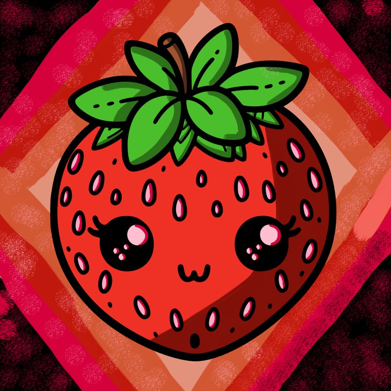 cute strawberry