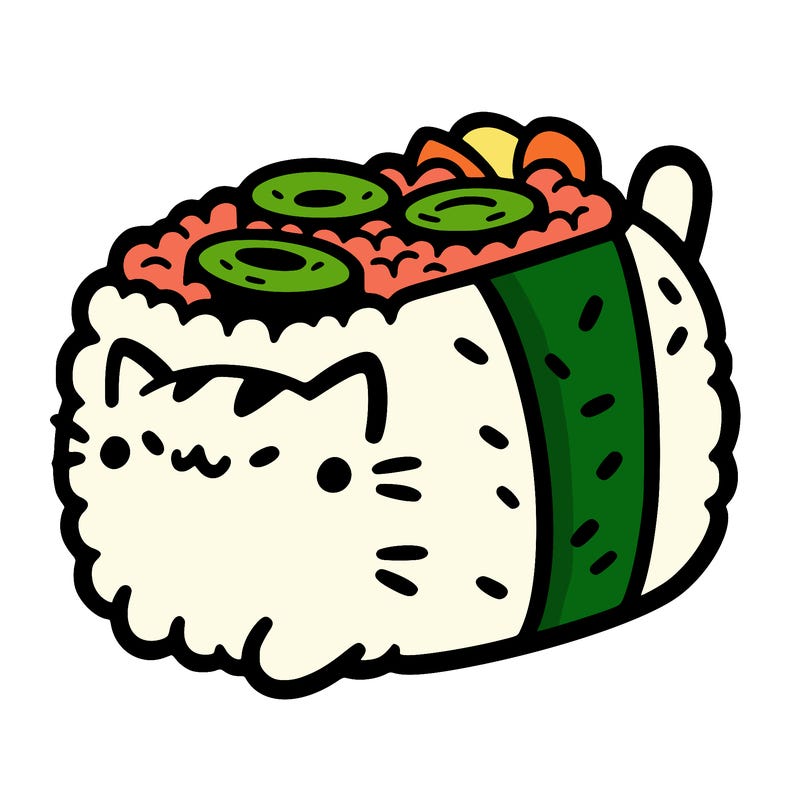 sushi cat