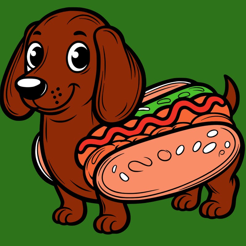 hot dog dachshund