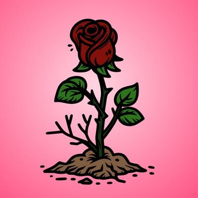 dead rose coming back too life