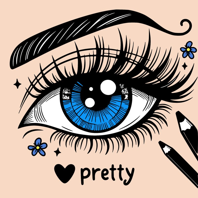 pretty eye