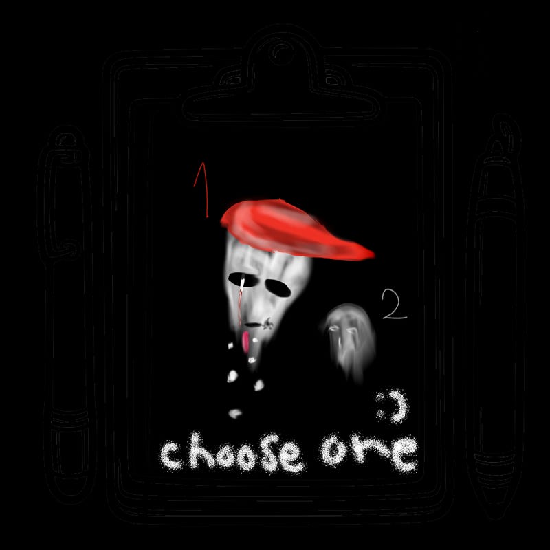 blank clip board with pen