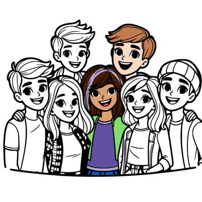 group of friends