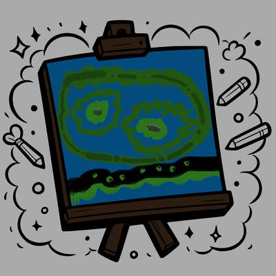 blank canvas