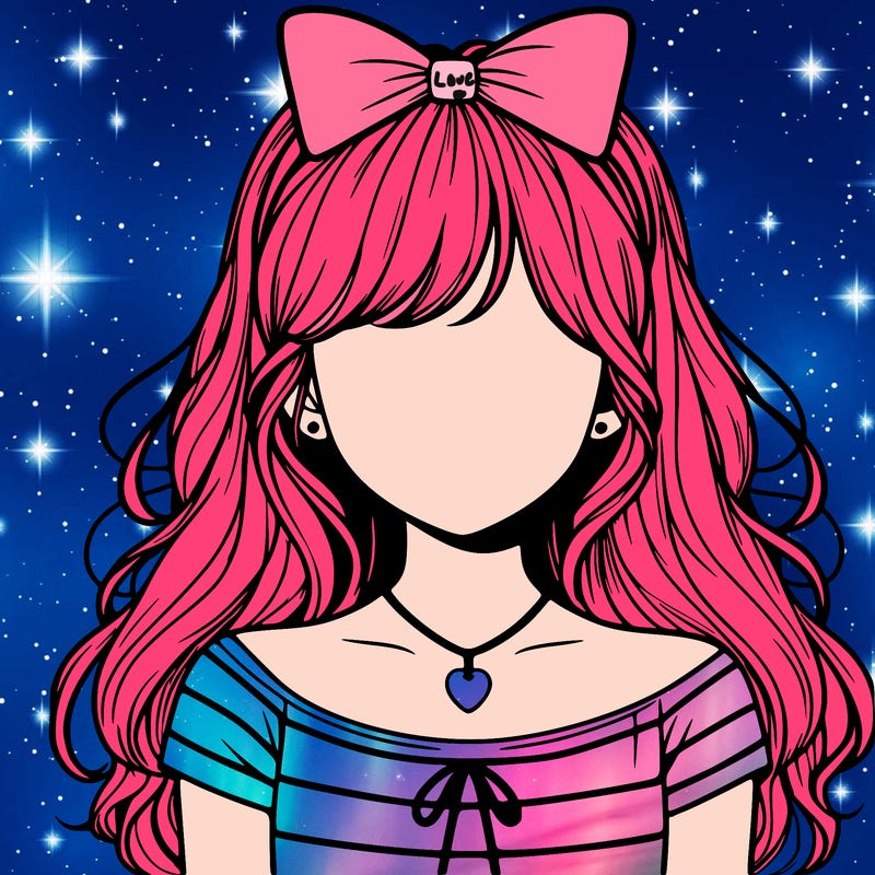 realistic girl no face