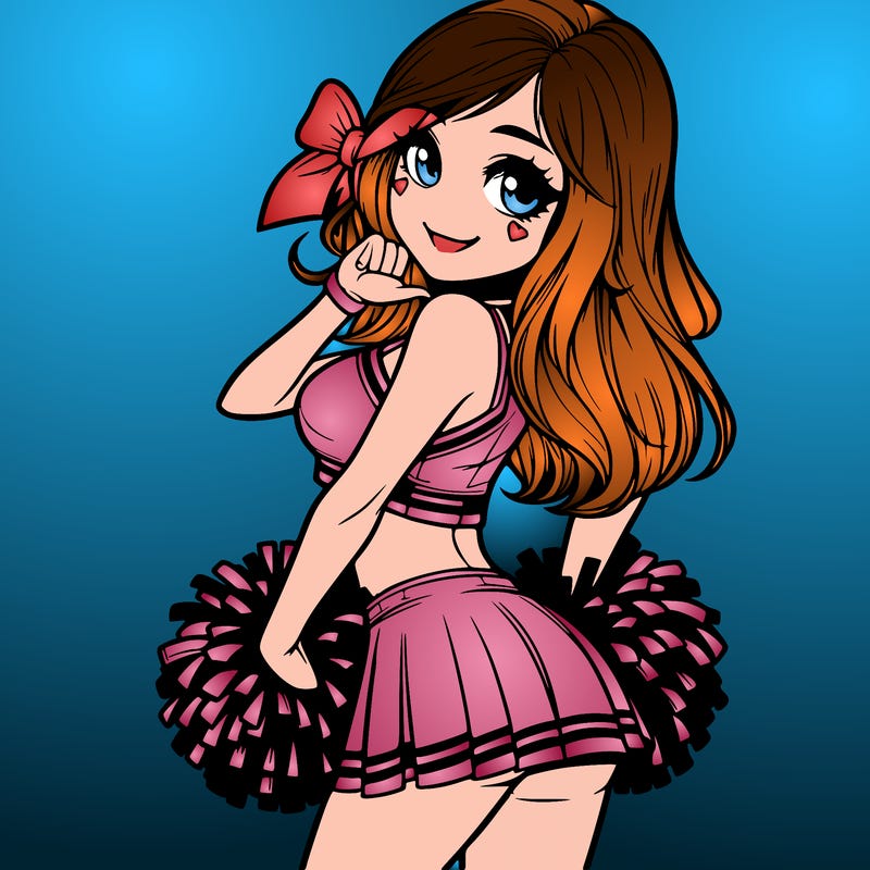 realistic cheerleader
