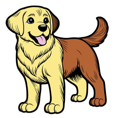 realistic dog