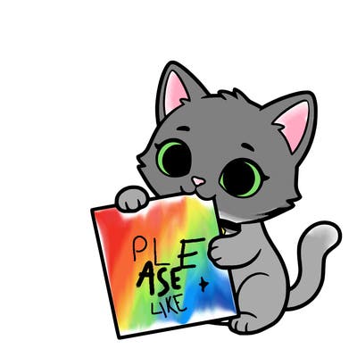 a small cat with a blank sheet of paper in its hand. the cat is sooooooo cute!