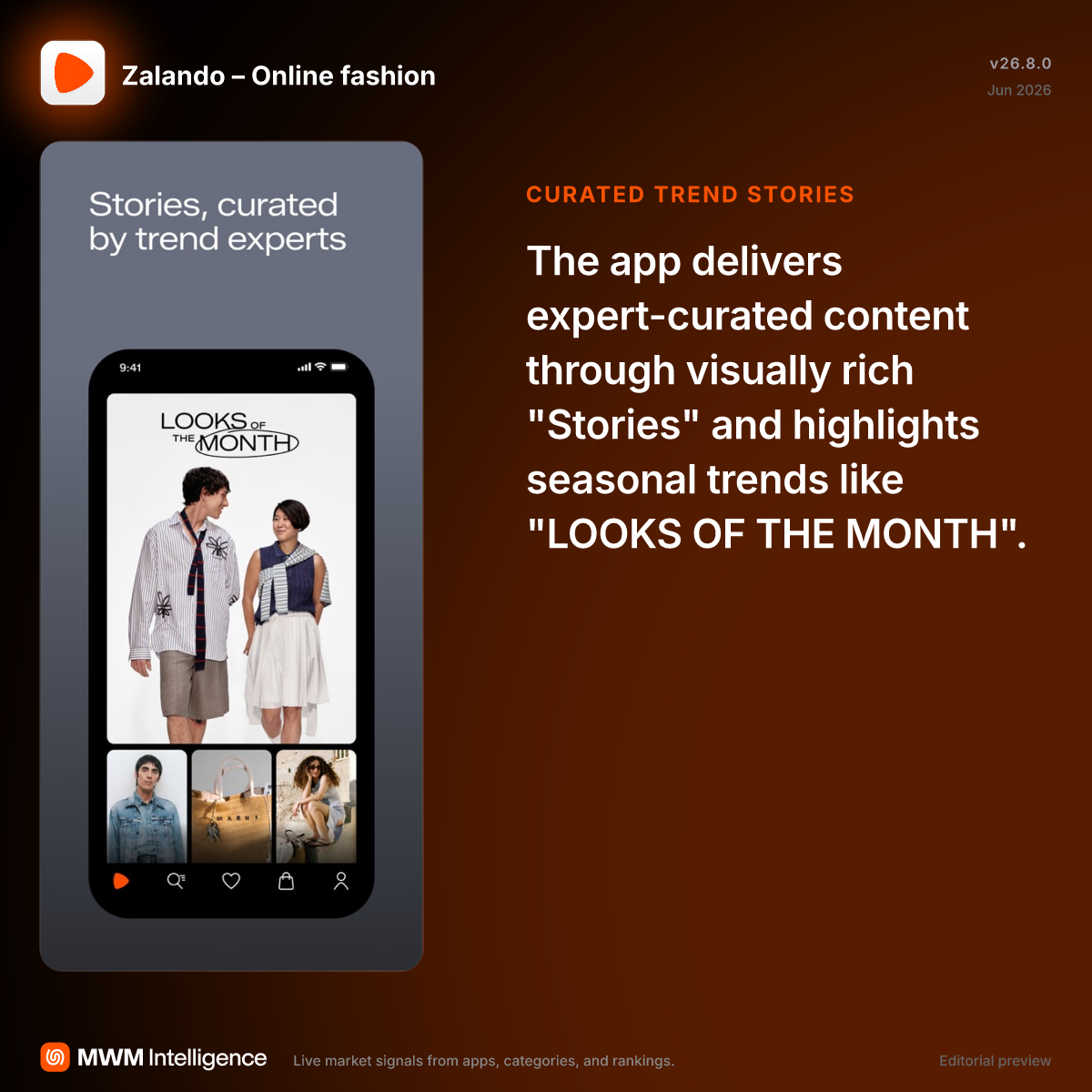 Zalando Online fashion Shopping App MWM