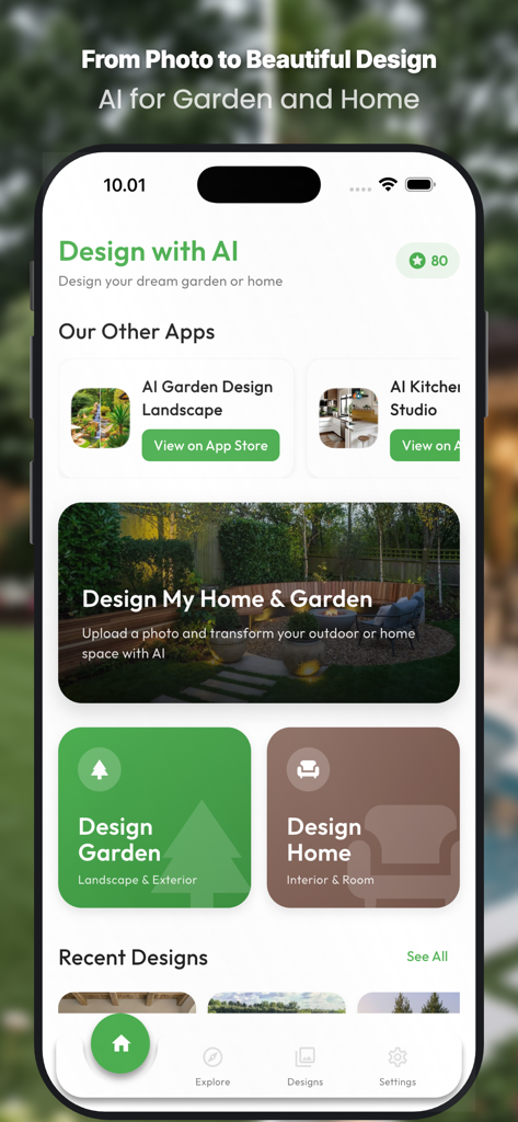 AI Design – Home & Garden
