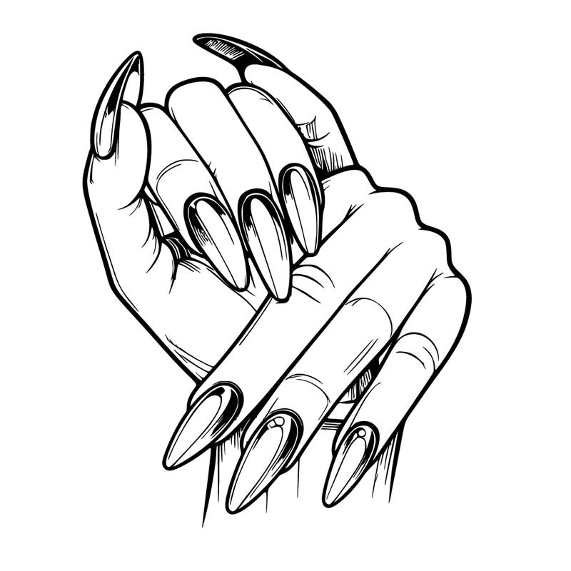 realistic nails