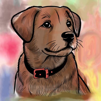 dog realistic