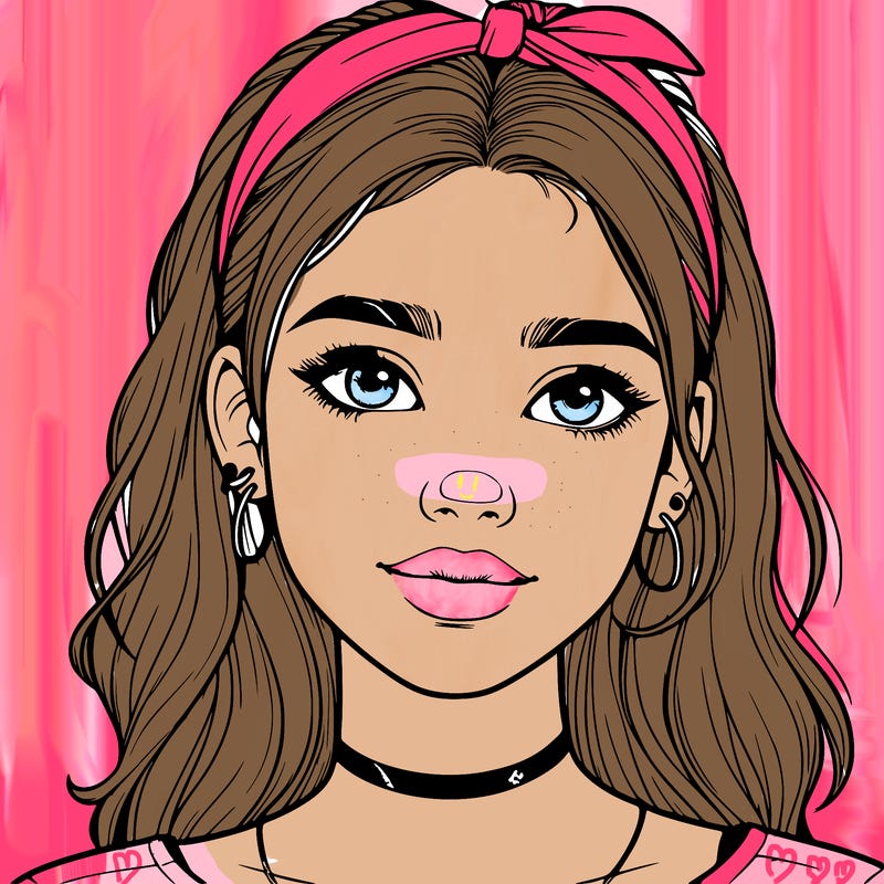 realistic teenage girl