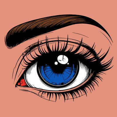 realistic eye