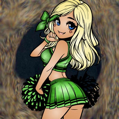 realistic cheerleader