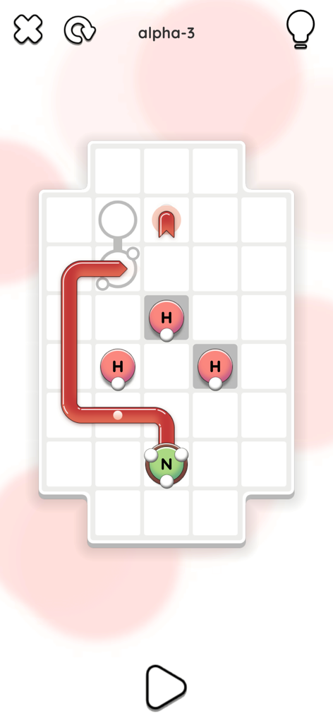 Sokobond Express - Jugabilidad minimalista de rompecabezas de enlaces químicos en Sokobond Express