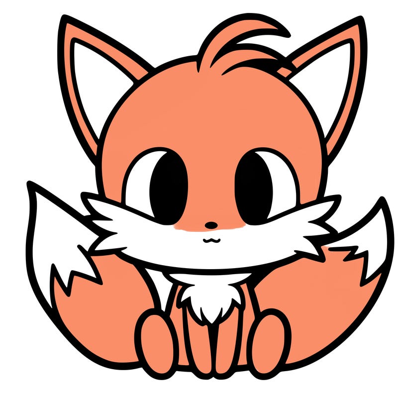 tails a two tailed fox