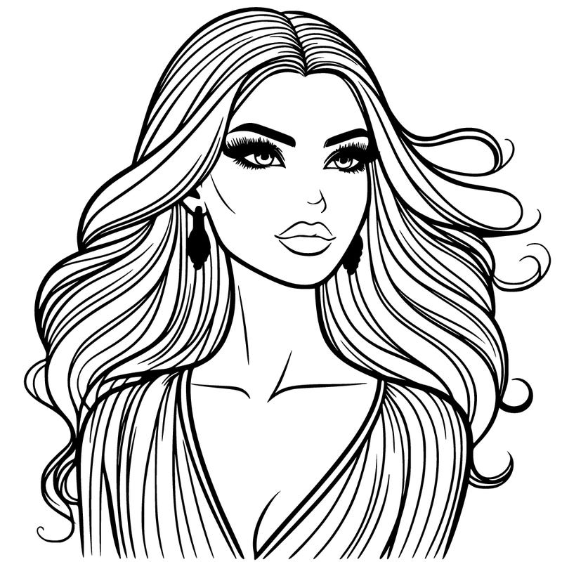 beautiful fashion woman