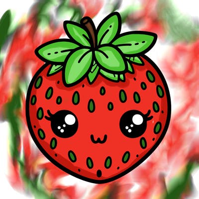 cute strawberry