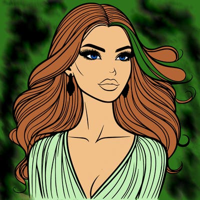 beautiful fashion woman