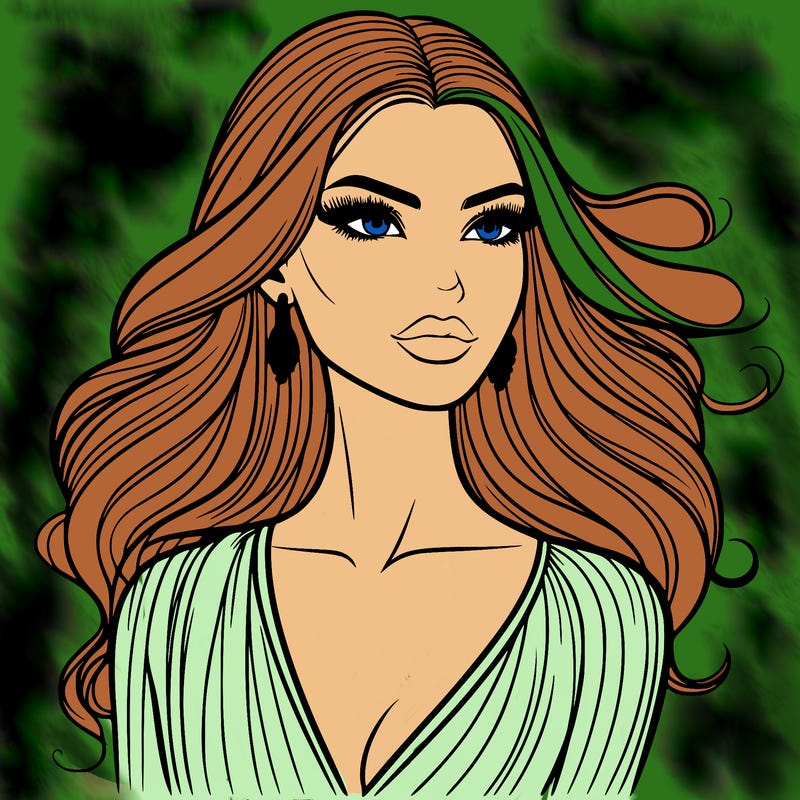 beautiful fashion woman