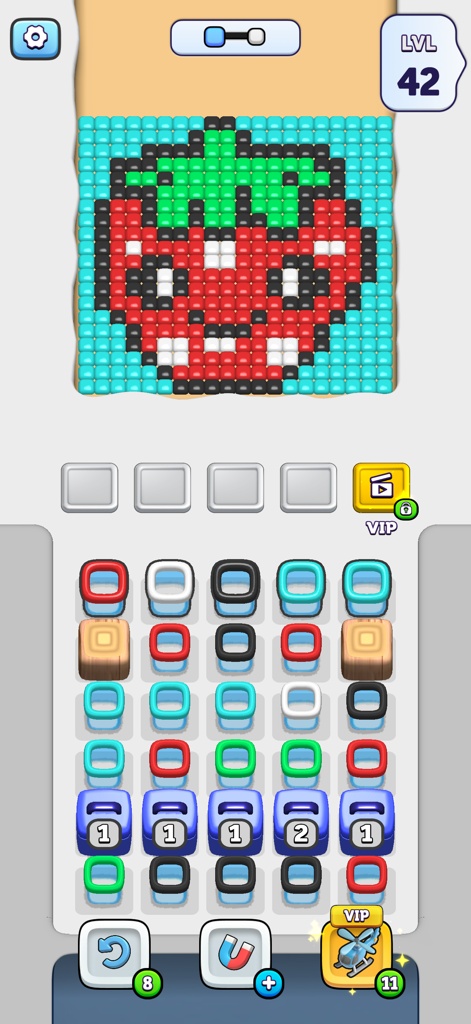Pixel Sort: Color Sorting Game - Games App | MWM