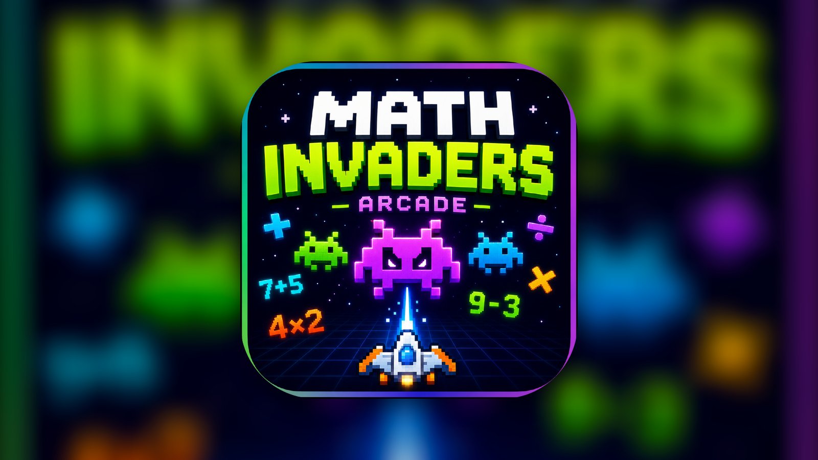 Math Invaders Arcade - Education App | MWM