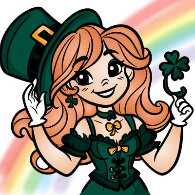female leprechaun