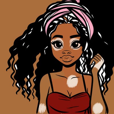 black woman