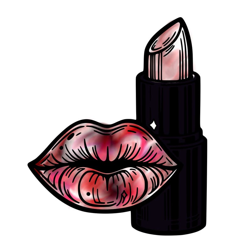lips and lipstick