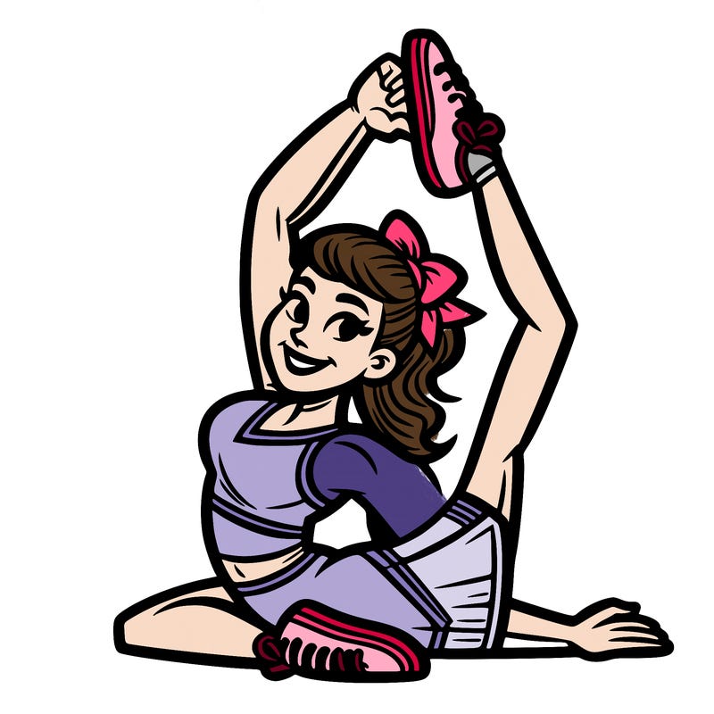 flexible cheerleader